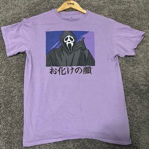 Purple Ghost Face T-Shirt